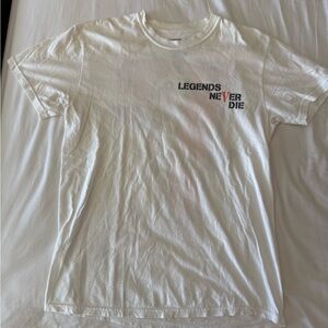 Juice world x Vlone White Graphic T-Shirt